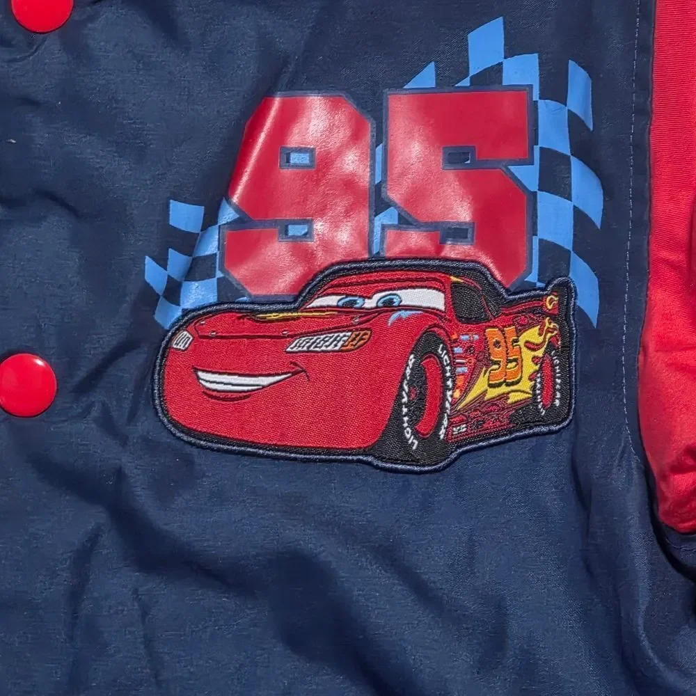 Disney Cars Varsity Jacket with Beanie